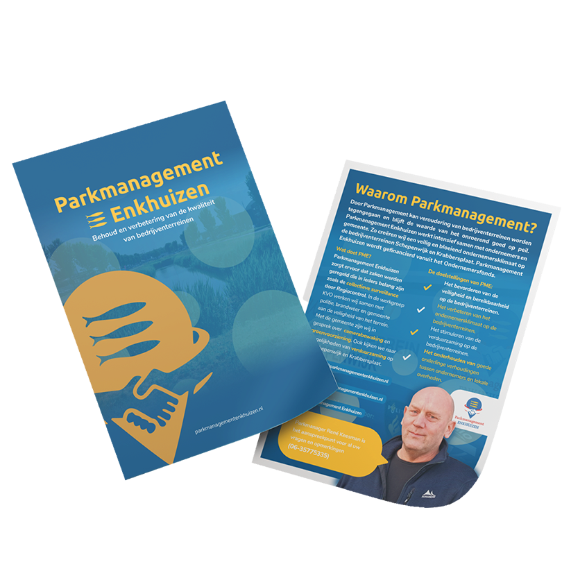 parkmanagement enkhuizen flyer